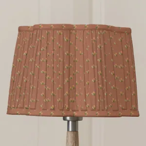 Raja Pleated Scalloped Lamp Shade Terracotta modern fashion rug  