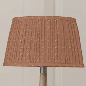 Raja Pleated Tapered Lamp Shade Terracotta modern fashion rug  