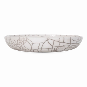 Raku Low Bowl creative interior decor