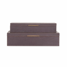 Ralston Leather Boxes creative interior decor