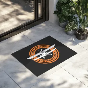 Ready for Departure Designed Door Mats door entrance rug