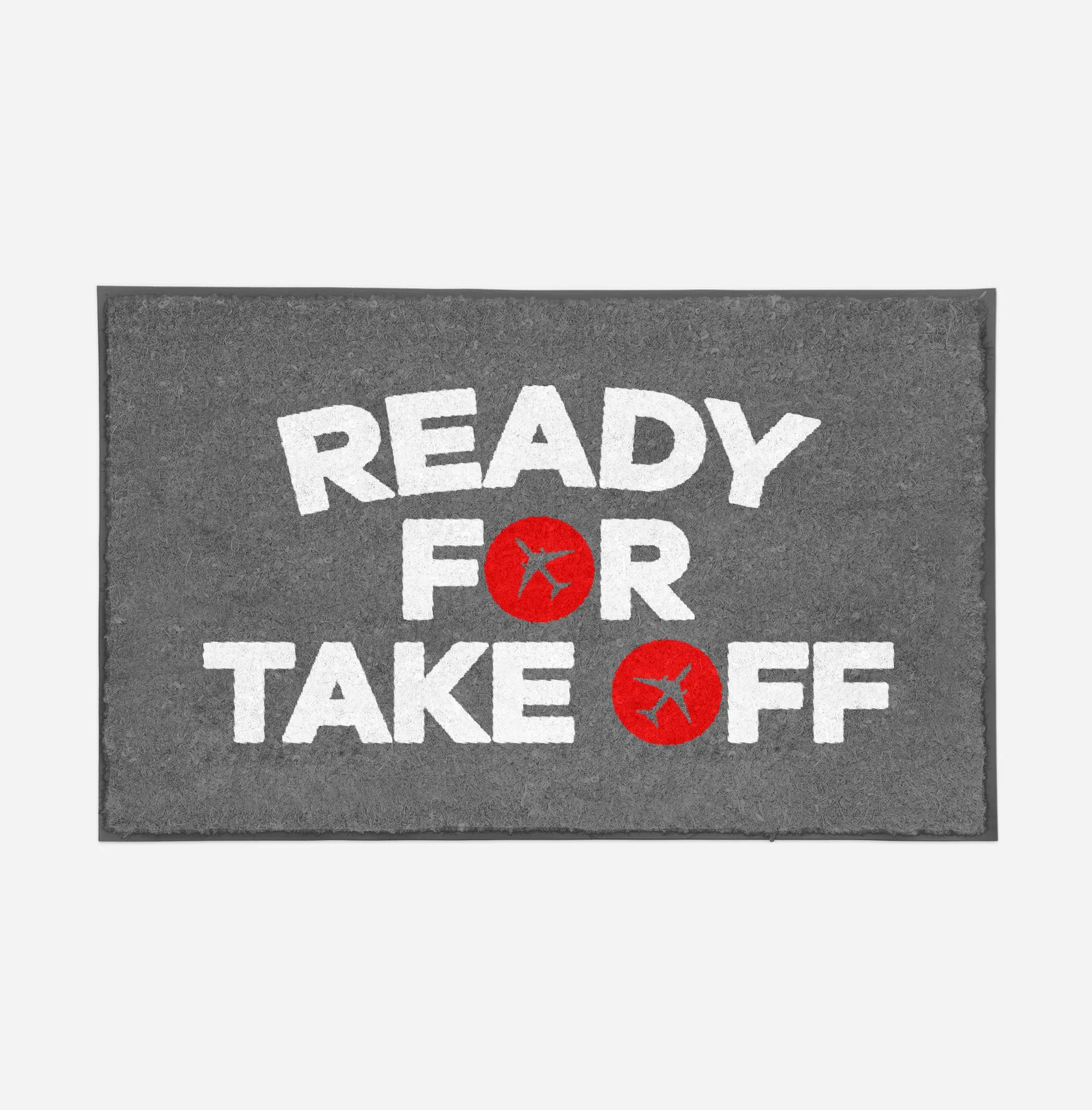 Ready For Takeoff Designed Door Mats
