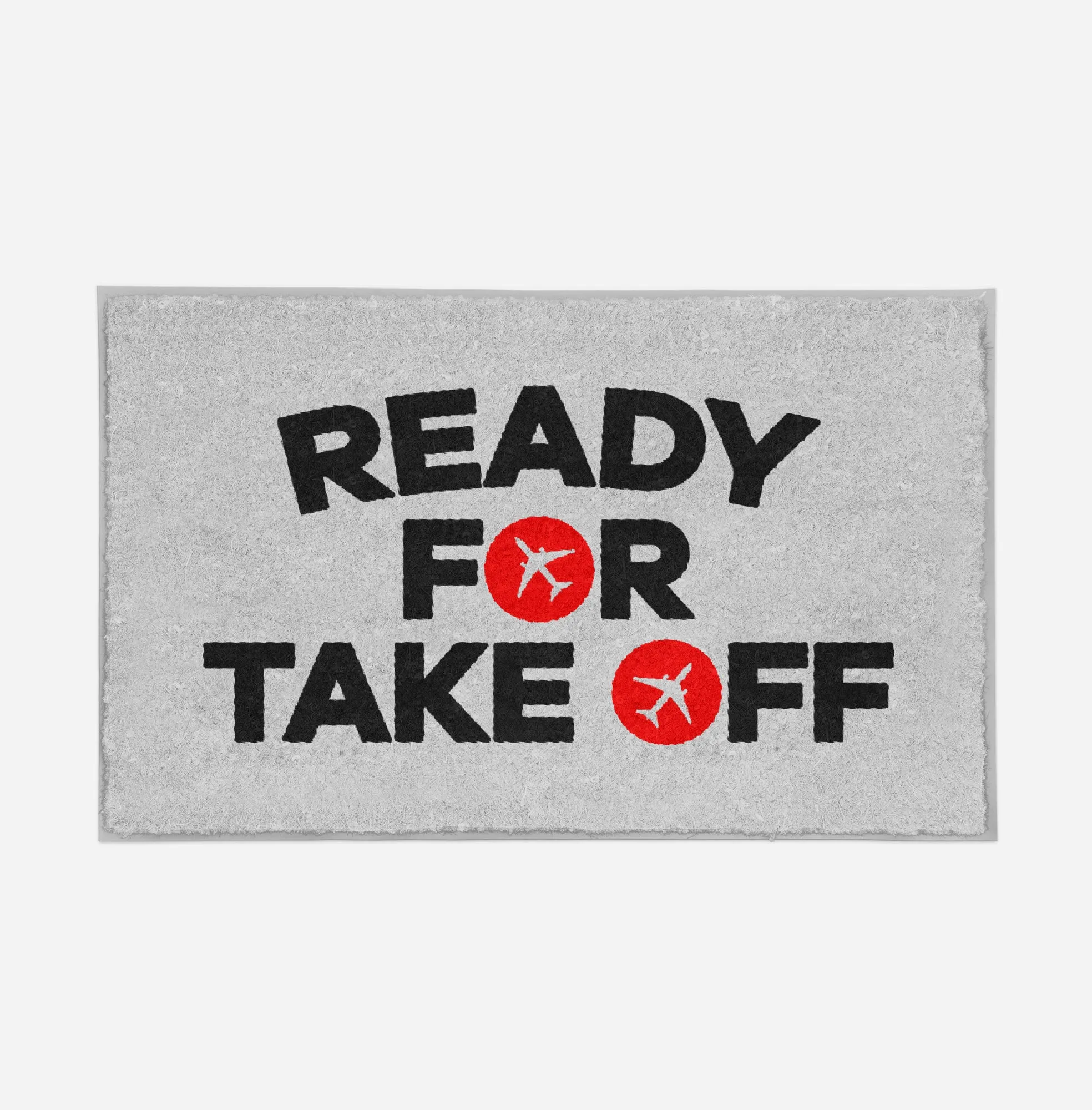 Ready For Takeoff Designed Door Mats