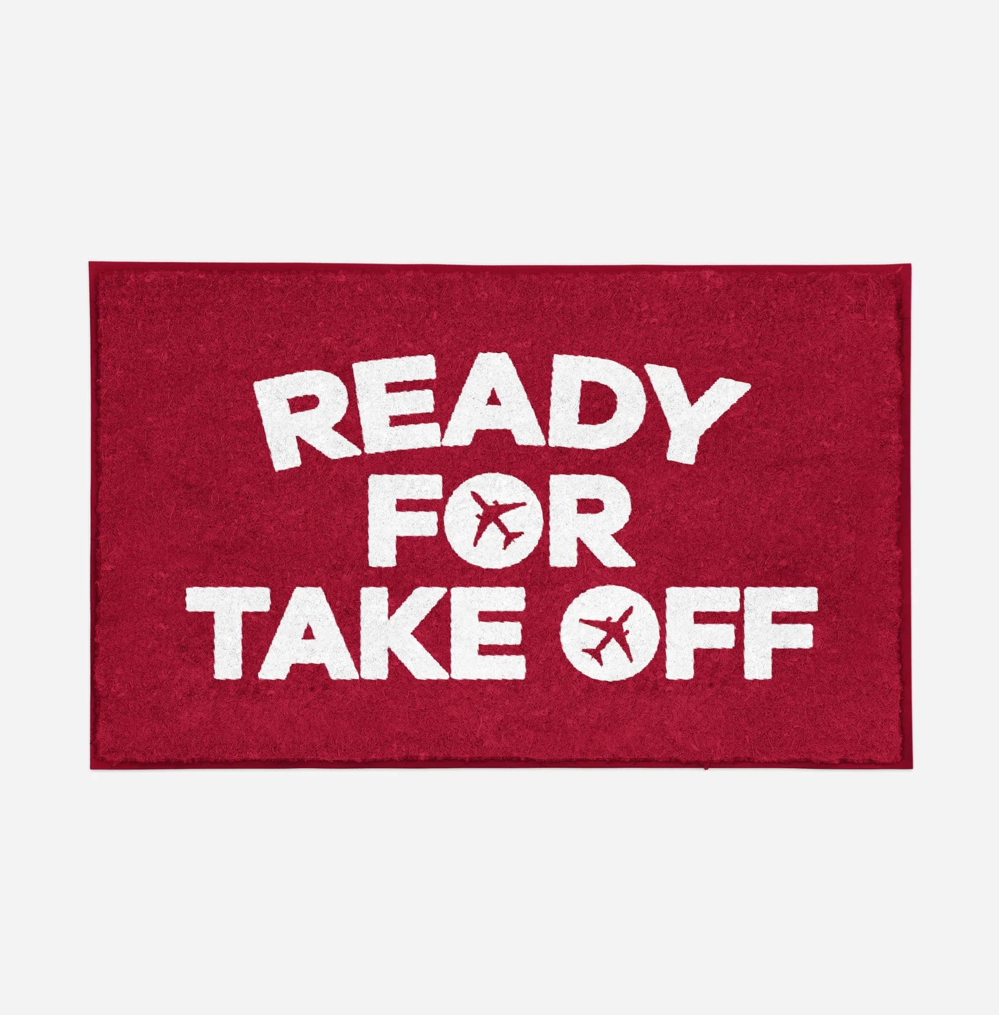 Ready For Takeoff Designed Door Mats