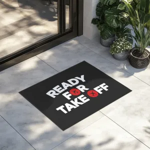 Ready For Takeoff Designed Door Mats door entrance rug