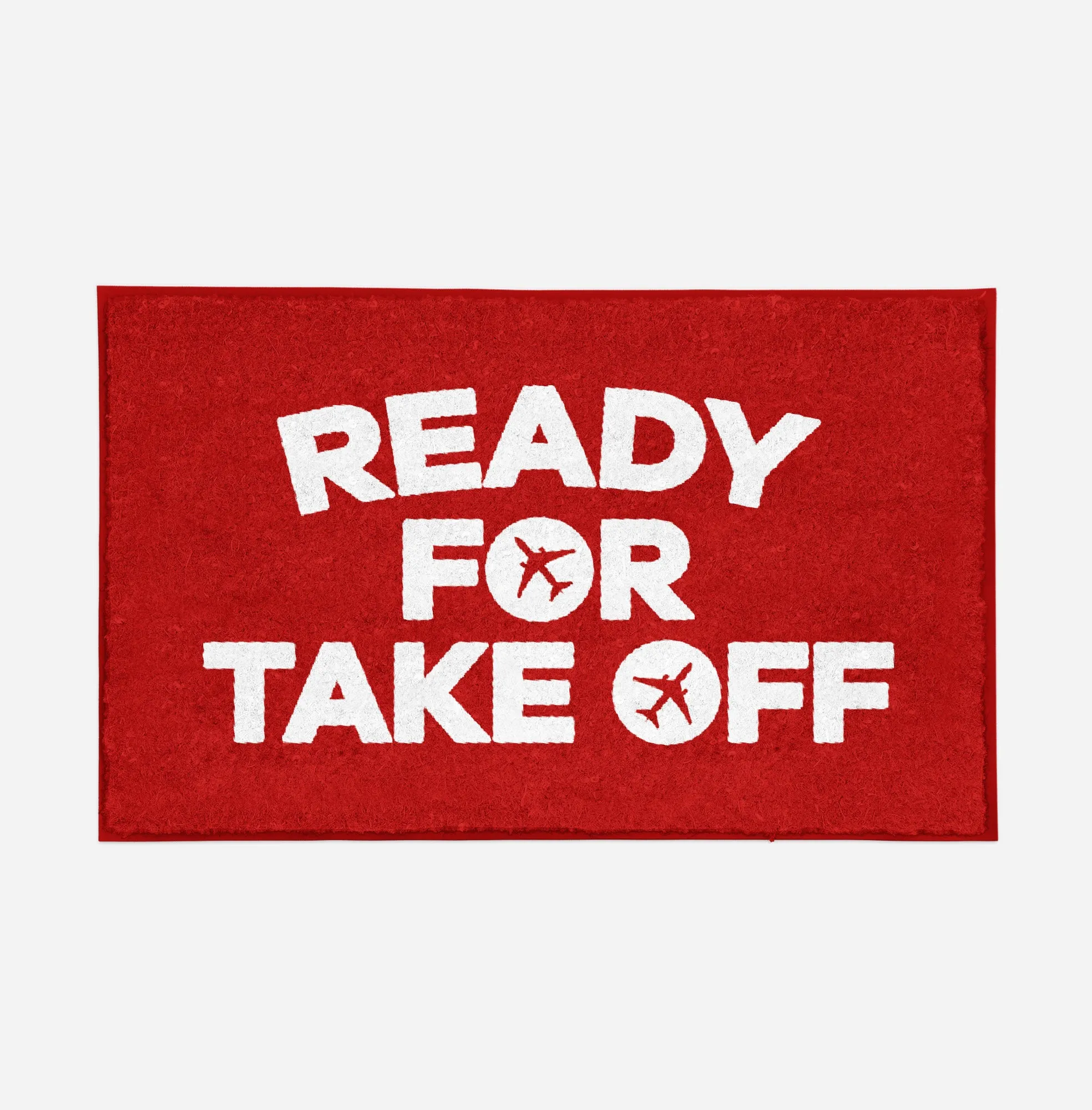 Ready For Takeoff Designed Door Mats