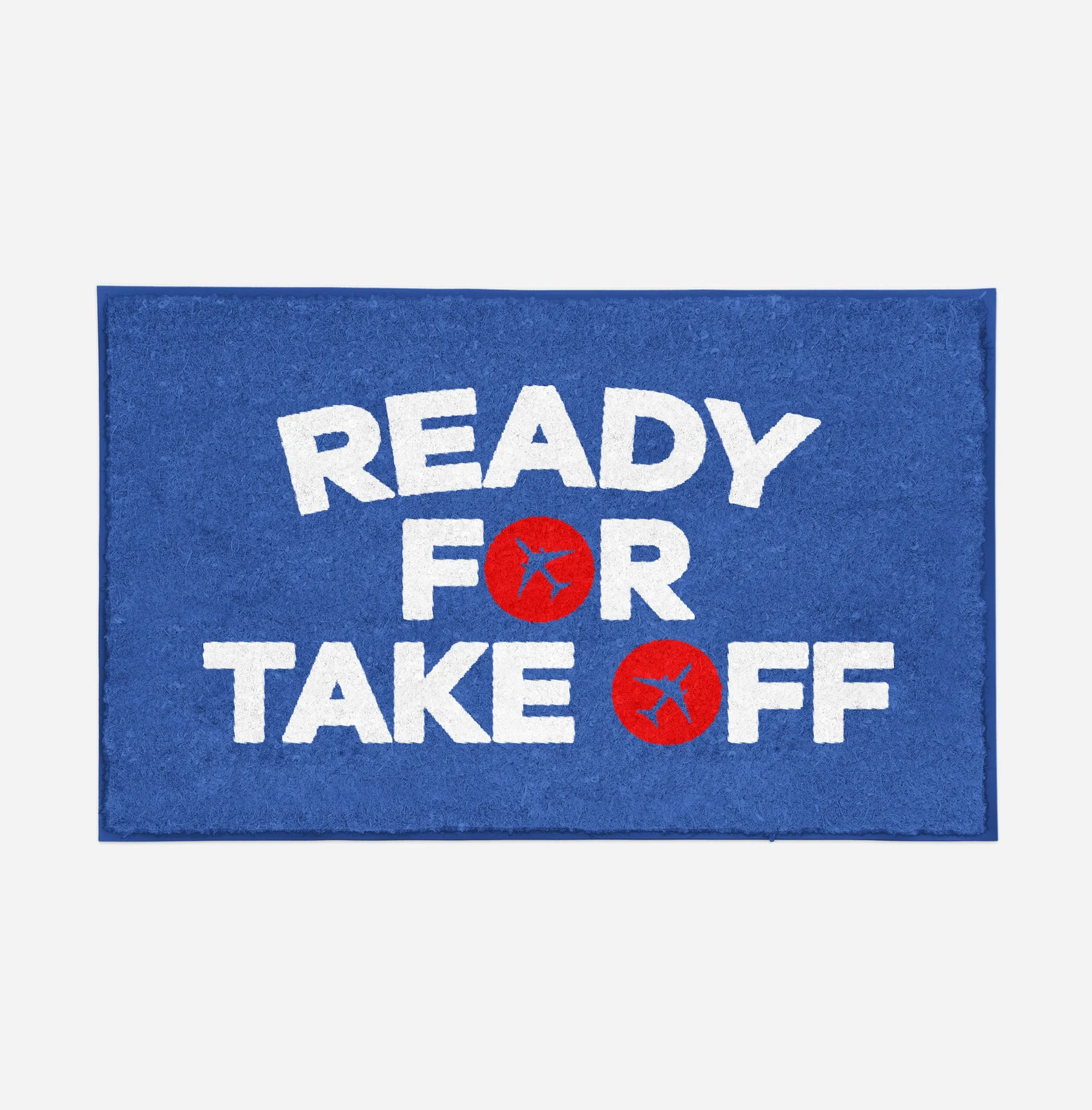 Ready For Takeoff Designed Door Mats