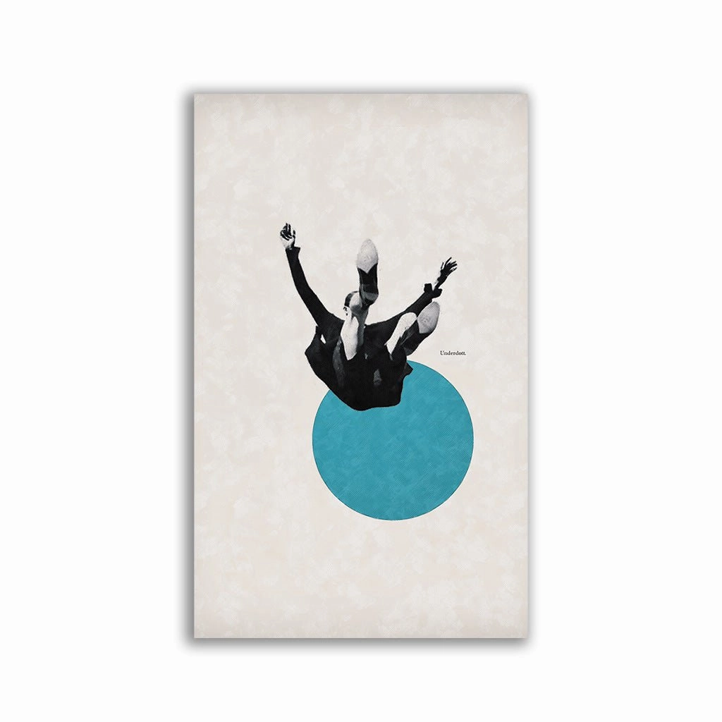 Reality by Mr. Underdott framed mural artwork