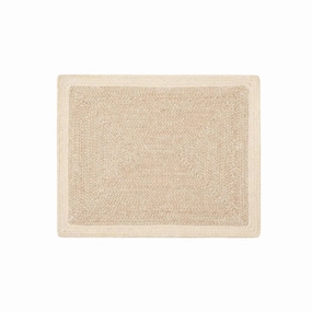 Rectangular Dark Jute Woven Placemats cute desktop display