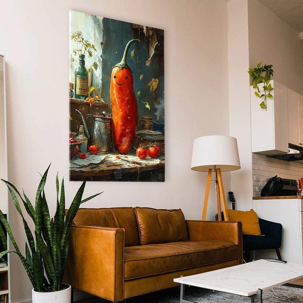 Red Chili Pepper by Catill