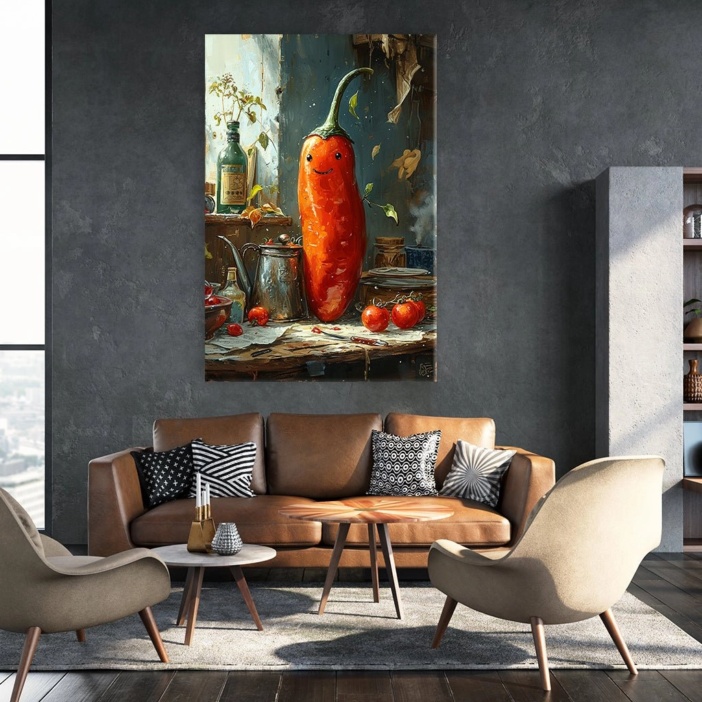 Red Chili Pepper by Catill