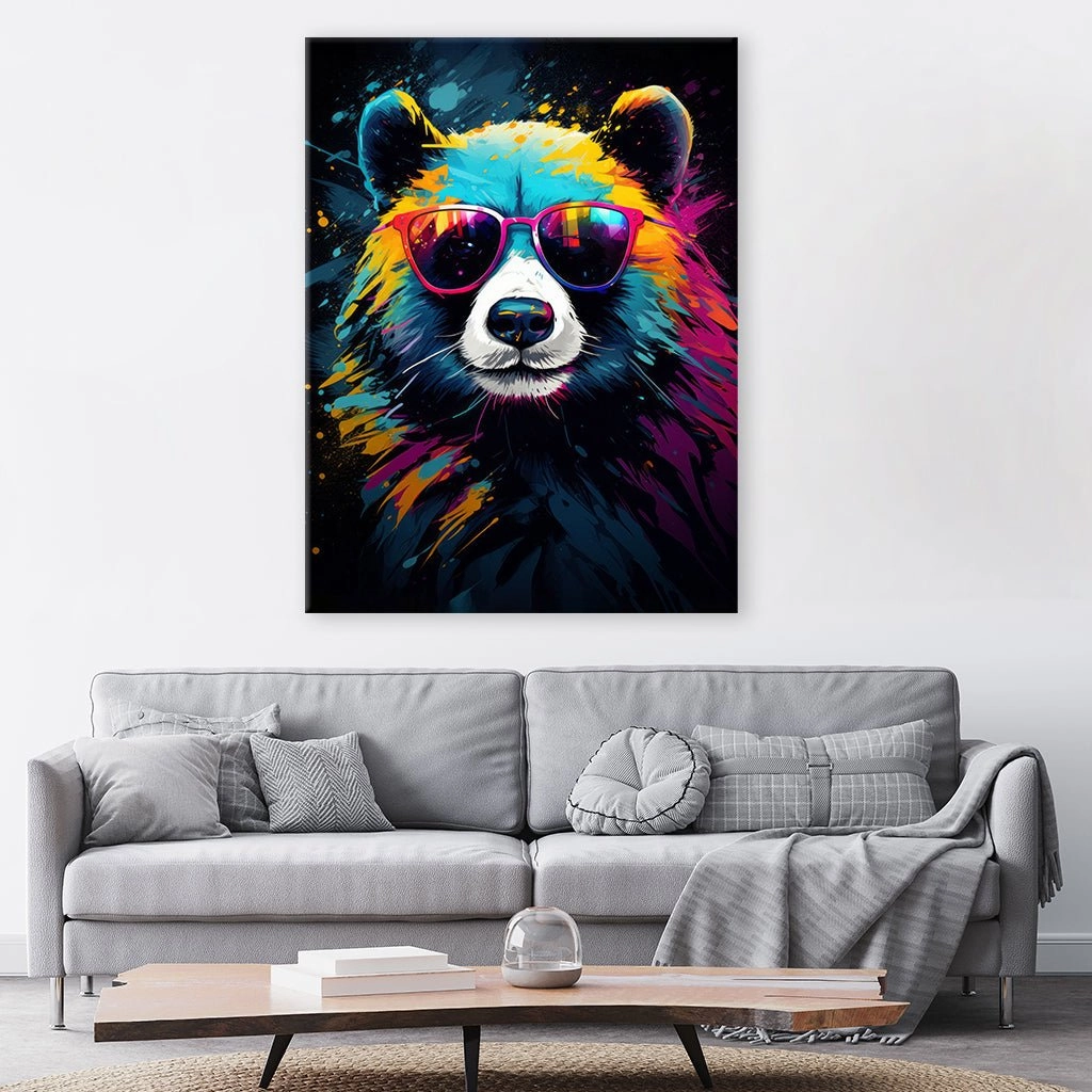 Red Panda Cool by Zenzdesign 