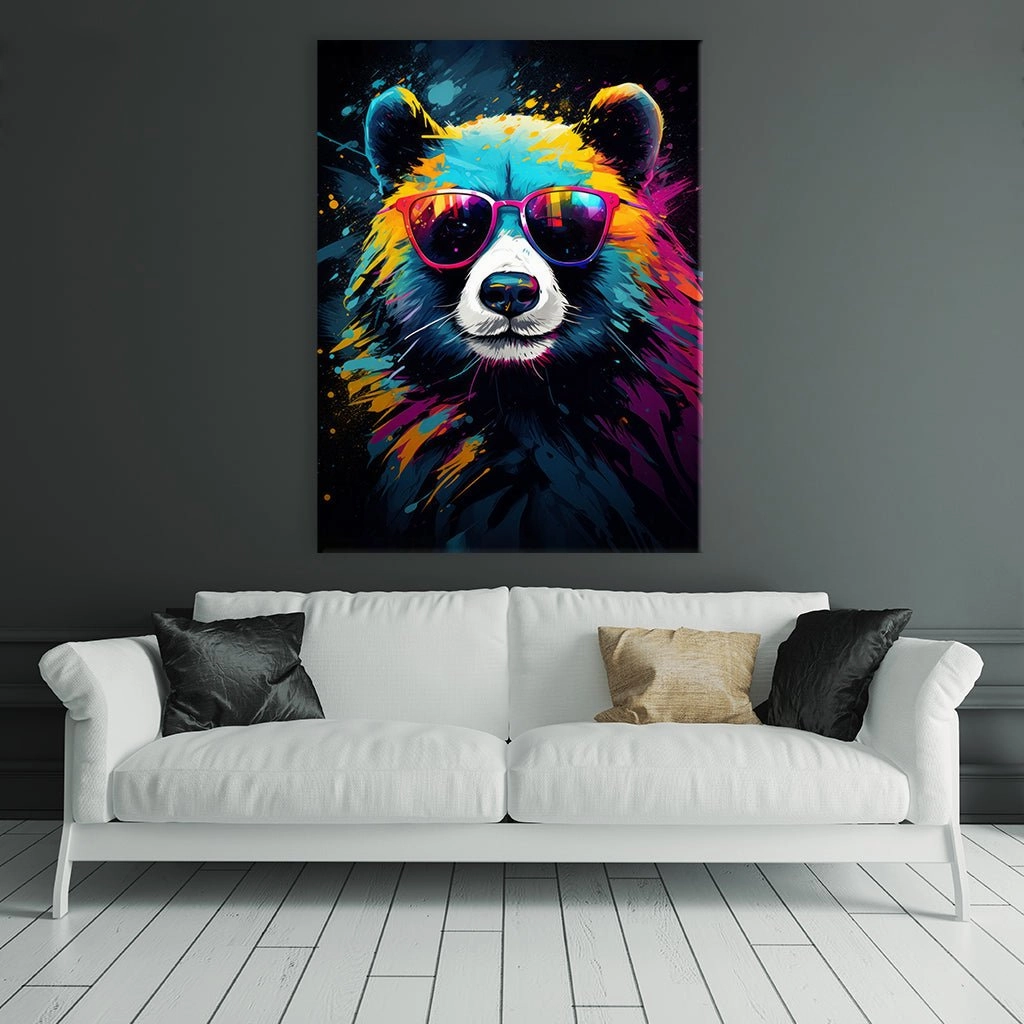 Red Panda Cool by Zenzdesign 