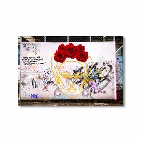 Red Roses by Housofblk framed mural artwork