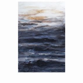 Reem's Waves Wall Painting artistic wall mural