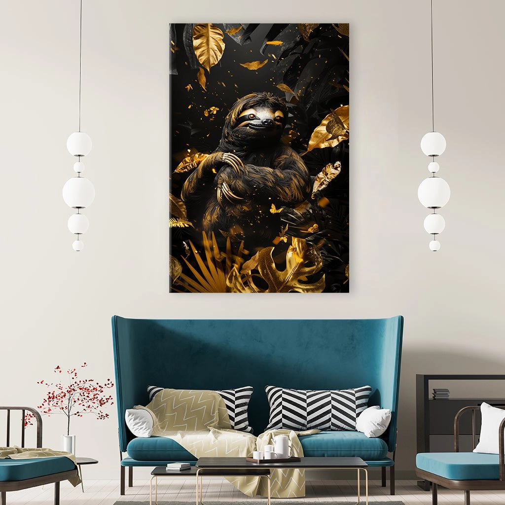 Relaxed Sloth by Frank Daske