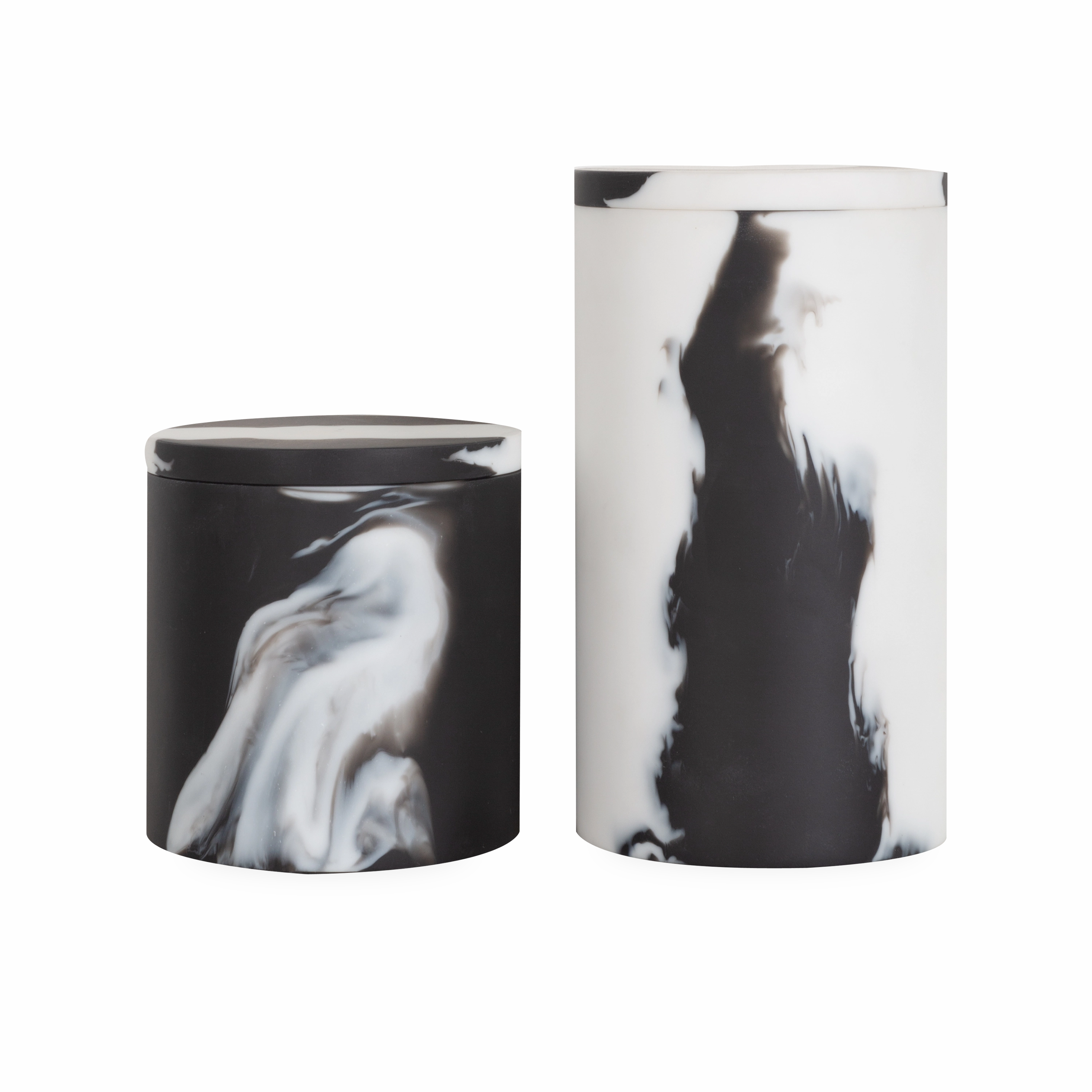 Resin Swirl Jars creative interior decor