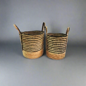 Resort House Baskets S/2 decorative home ornament