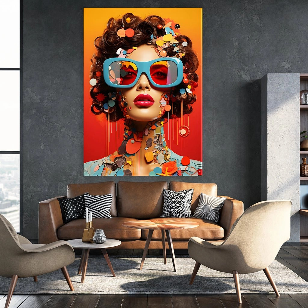 Retro Pop Art by Rosa Piazza