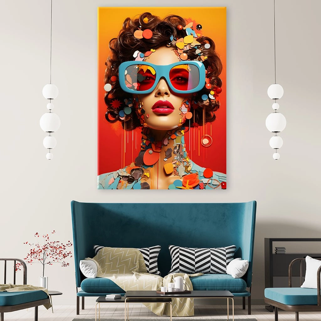 Retro Pop Art by Rosa Piazza