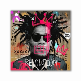 Revolution by Zuppini framed mural artwork
