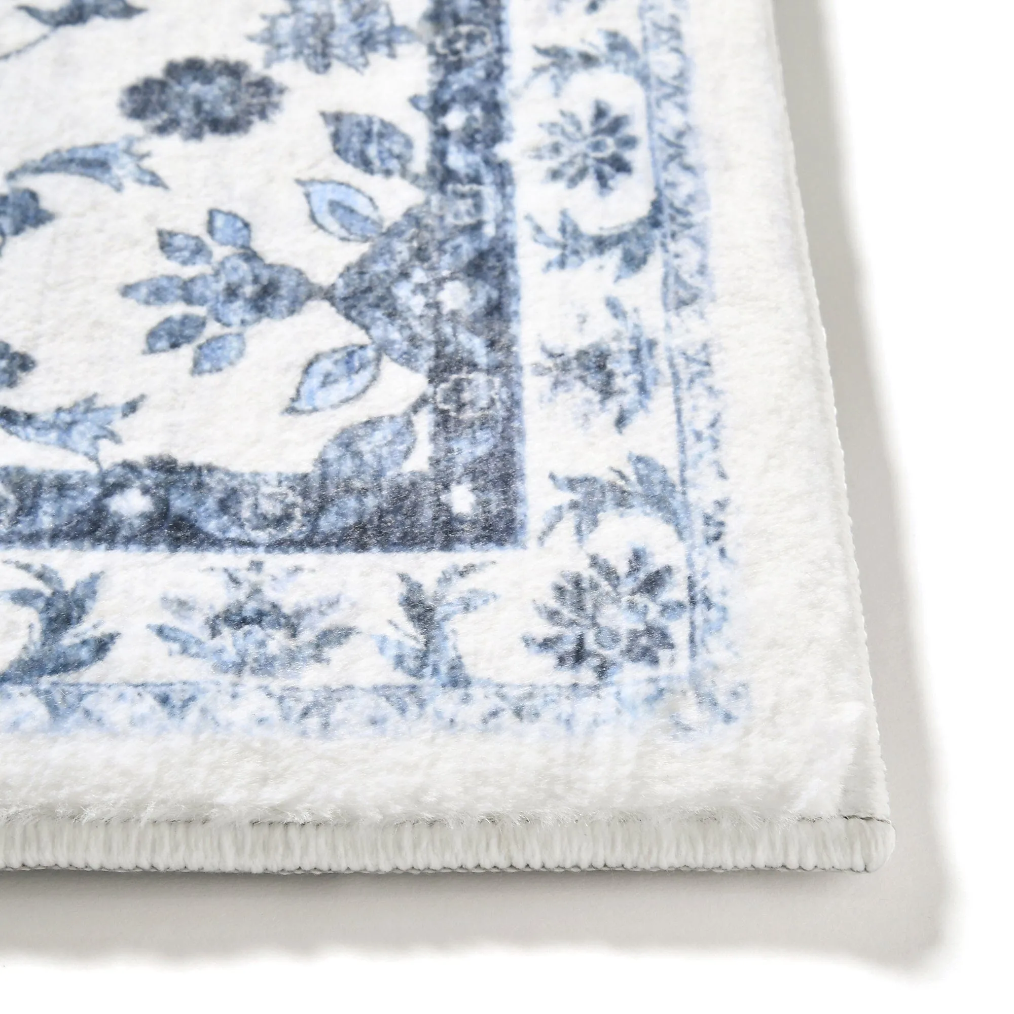 Rich Fur Print Rug Arabe M Blue