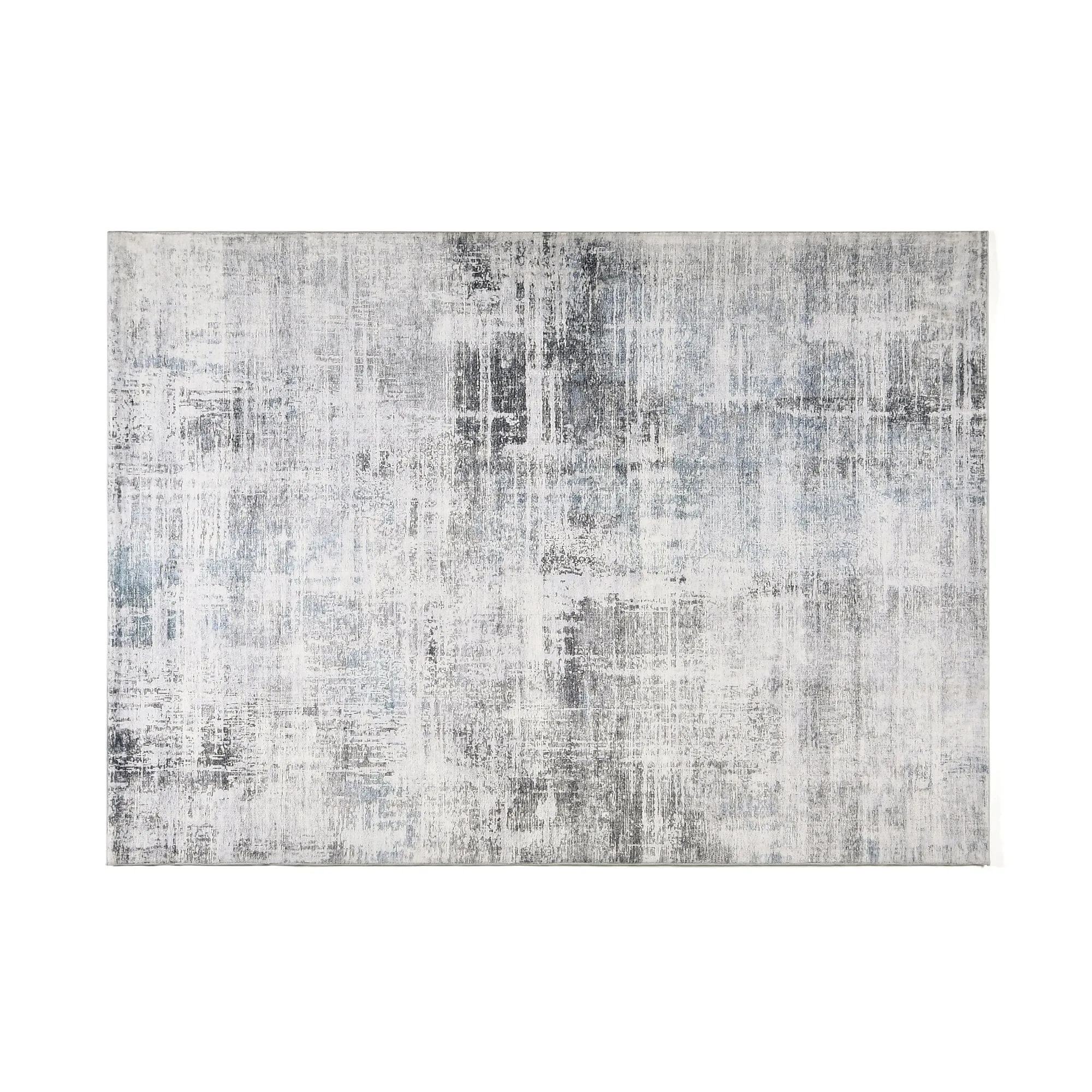 Rich Fur Print Rug Grunge M Grey neutral everyday carpet