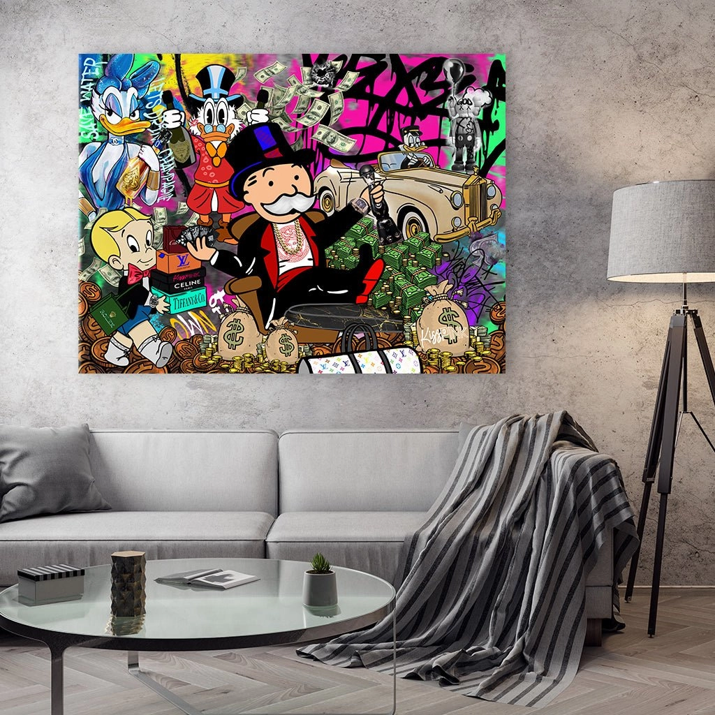 Rich Cartoon Stars by Kiss Pink