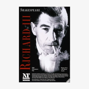 Richard III 1990 Print star pattern wallpaper