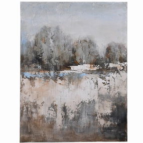 Riverside Painting 120cm modern mural painting