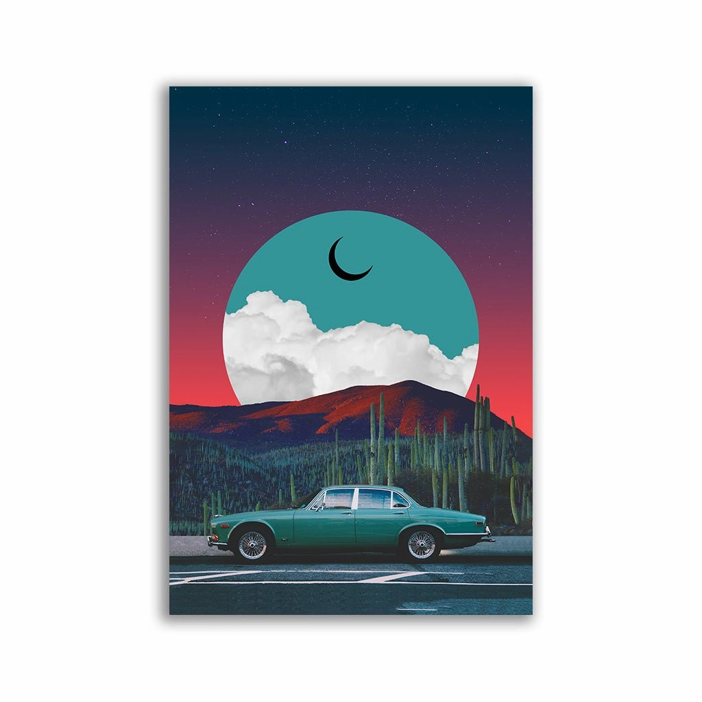 Road trip by Yagedan framed mural artwork