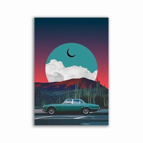 Road trip by Yagedan framed mural artwork