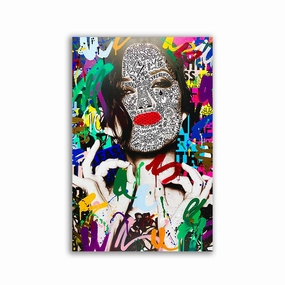 Rocking Marion by RS Artist framed mural artwork
