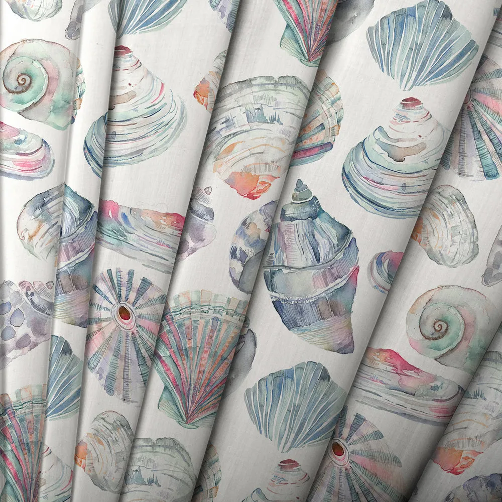 Rockpool Printed Cotton Made to Measure Roman Blinds Abalone