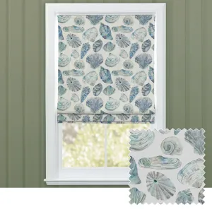 Rockpool Printed Cotton Made to Measure Roman Blinds Marine modern fashion rug  