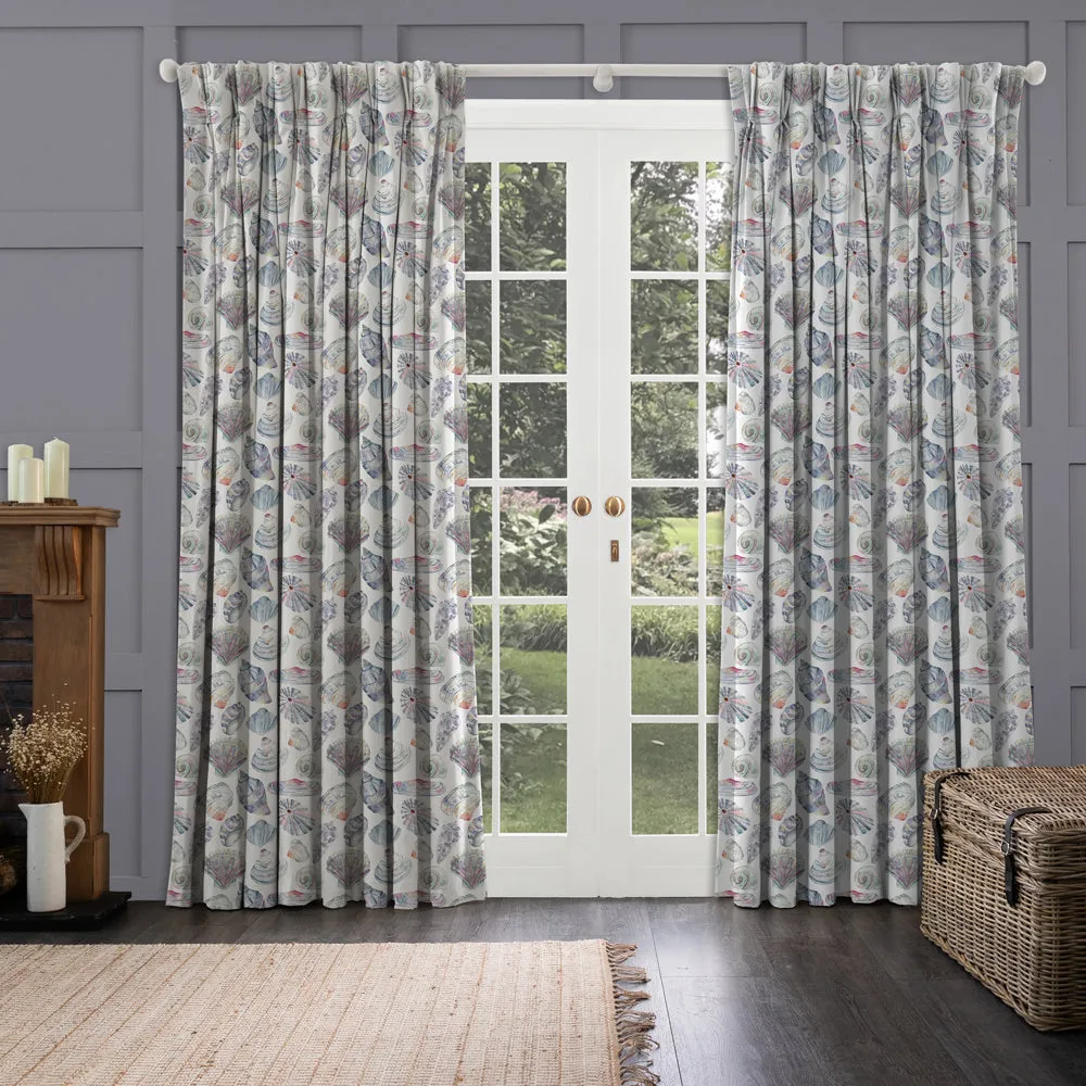 Rockpool Printed Made to Measure Curtains Abalone