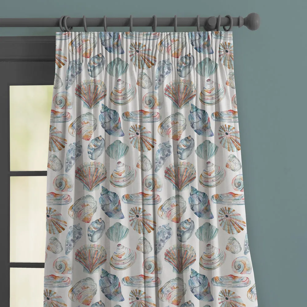 Rockpool Printed Made to Measure Curtains Cobalt