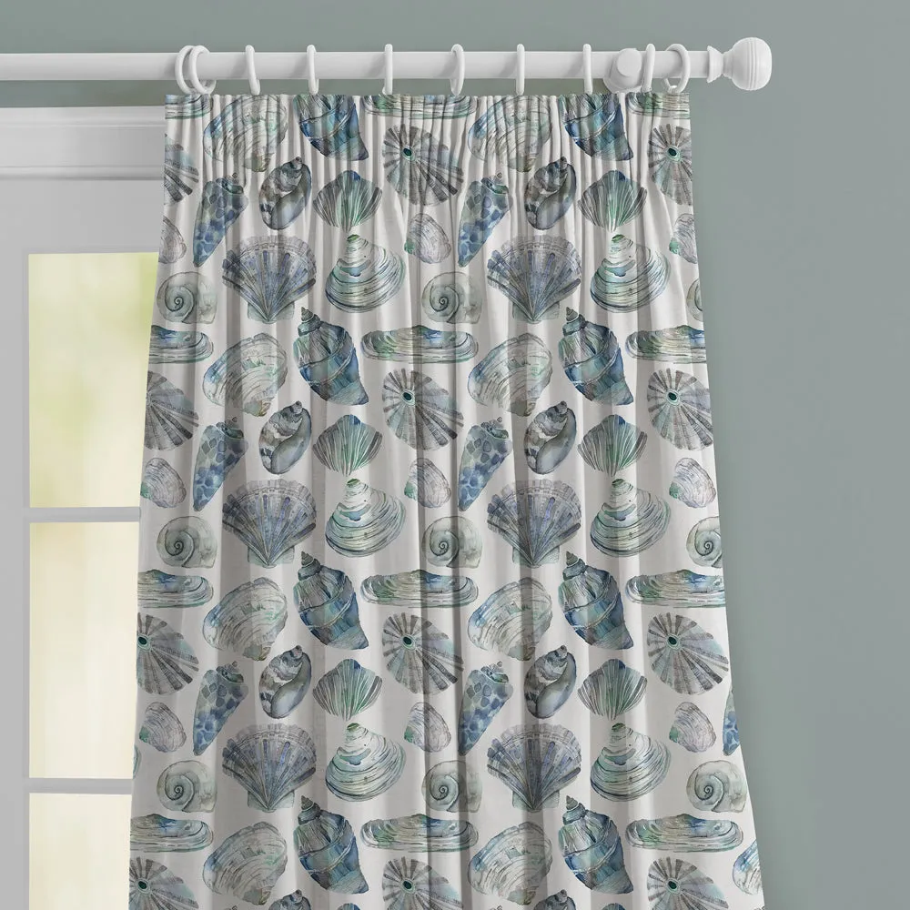 Rockpool Printed Made to Measure Curtains Marine