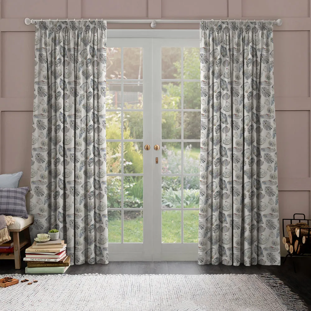 Rockpool Printed Made to Measure Curtains Slate