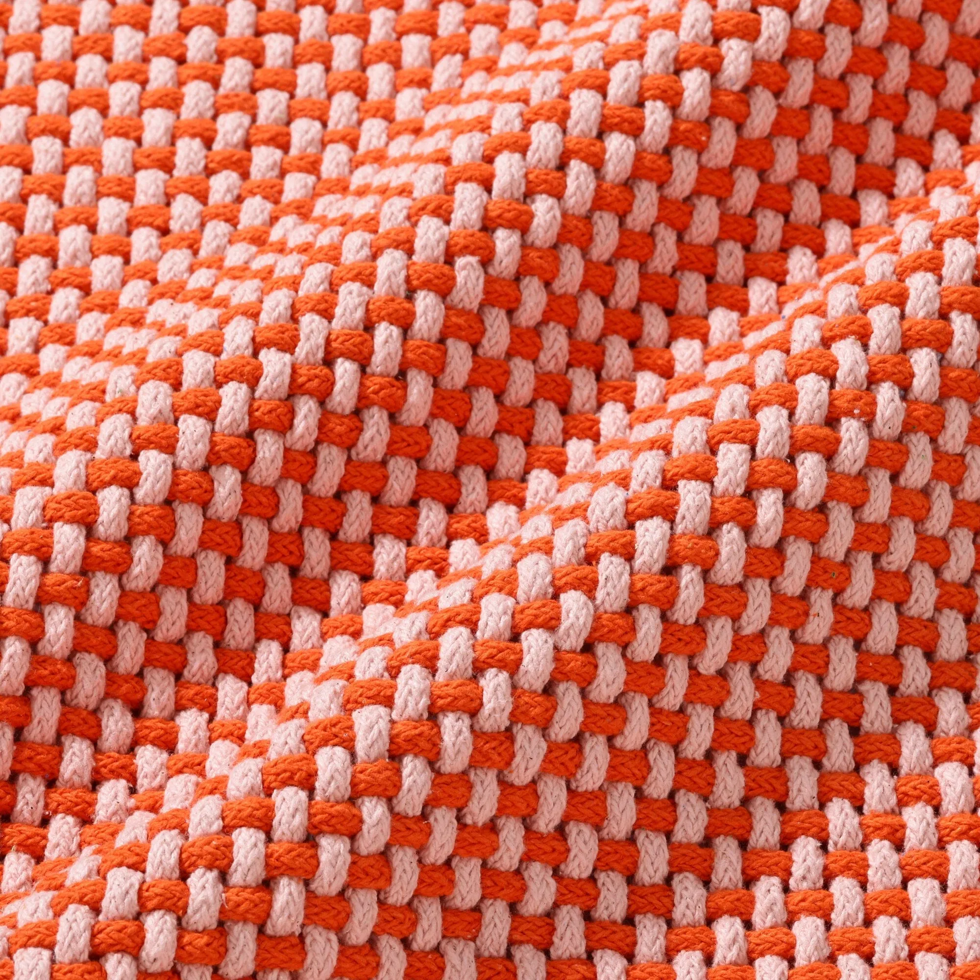 Rope Yarn Cotton Rug Medium 1700 X 1300 Pink X Orange