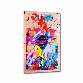 ROS FRAGRANCE by RS Artist Ros on Acrylic framed mural artwork