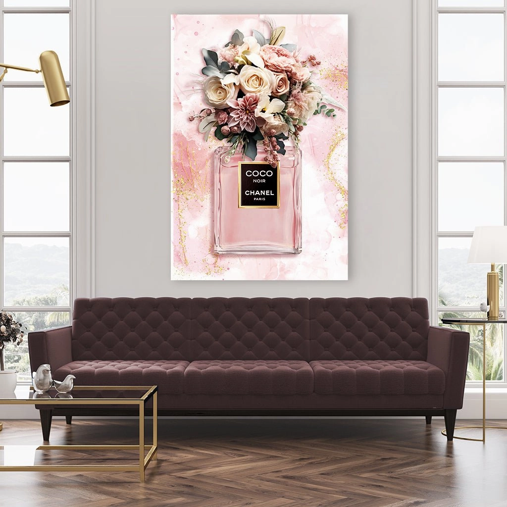 Rose Chanel Bottle by Adrian Vieriu