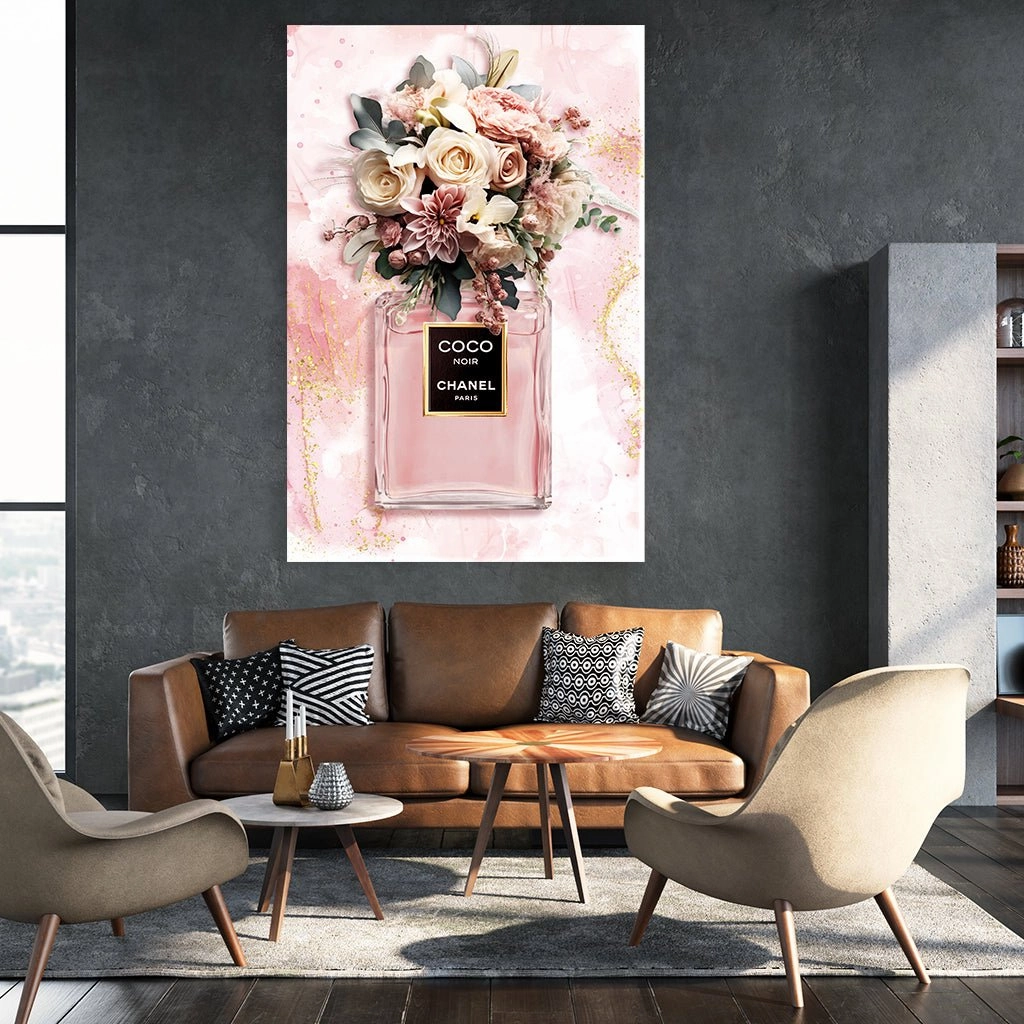 Rose Chanel Bottle by Adrian Vieriu