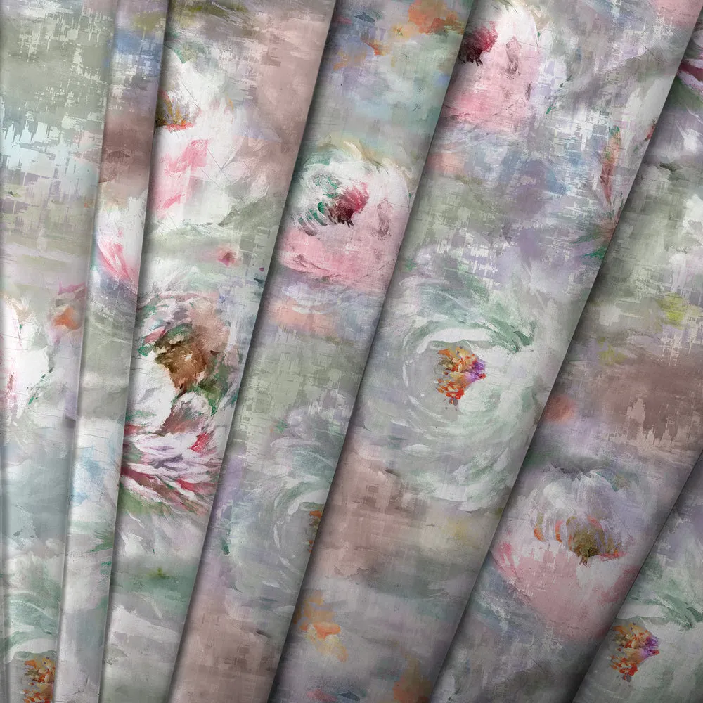 Roseum Printed Made to Measure Roman Blinds Coral