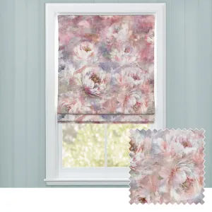 Roseum Printed Made to Measure Roman Blinds Sunset chic floor carpet  