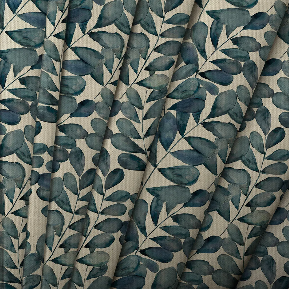 Rowan Printed Cotton Made to Measure Roman Blinds River