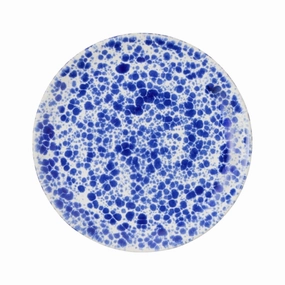 Royal Blue Splatter Stoneware Dinnerware Collection mini desktop sculpture