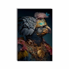Royal Guard Eagle by Juliano de Araujo framed mural artwork
