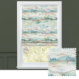 Russet Shores Printed Cotton Made to Measure Roman Blinds Cream modern fashion rug  