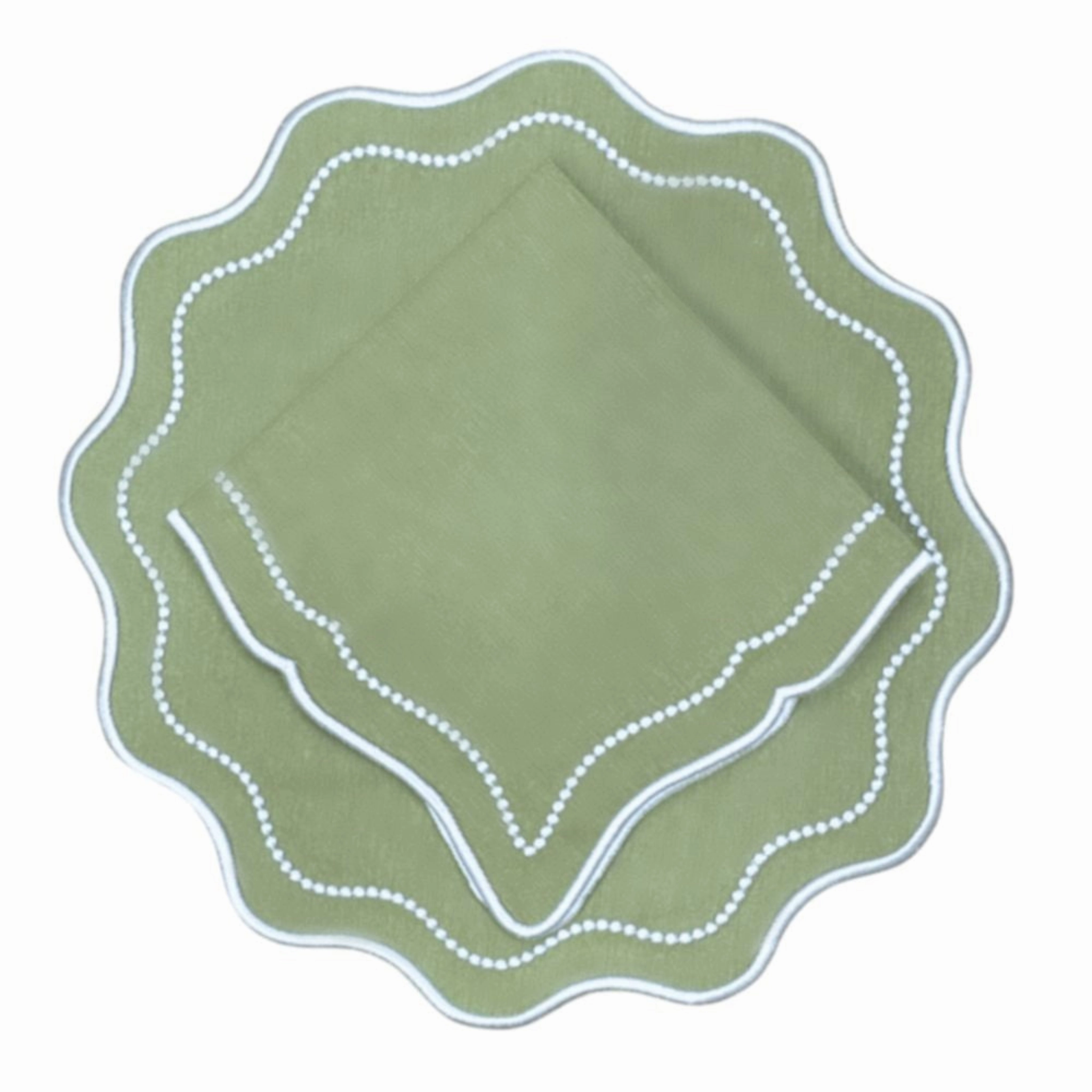 Sage Green Waverly Placemat, Set of 4